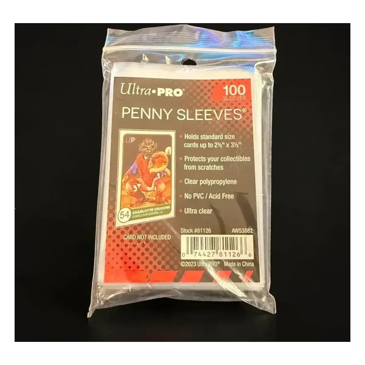 Ultra Pro Penny Sleeves – 100 Kartenhüllen (Standardgröße)